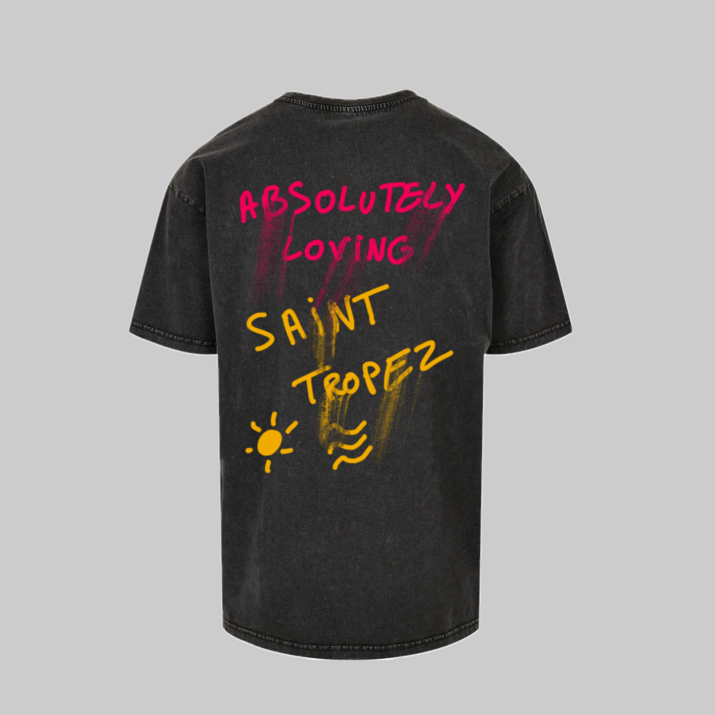 Absolutely Loving Saint-Tropez - T Shirt Unisexe Mec Simple