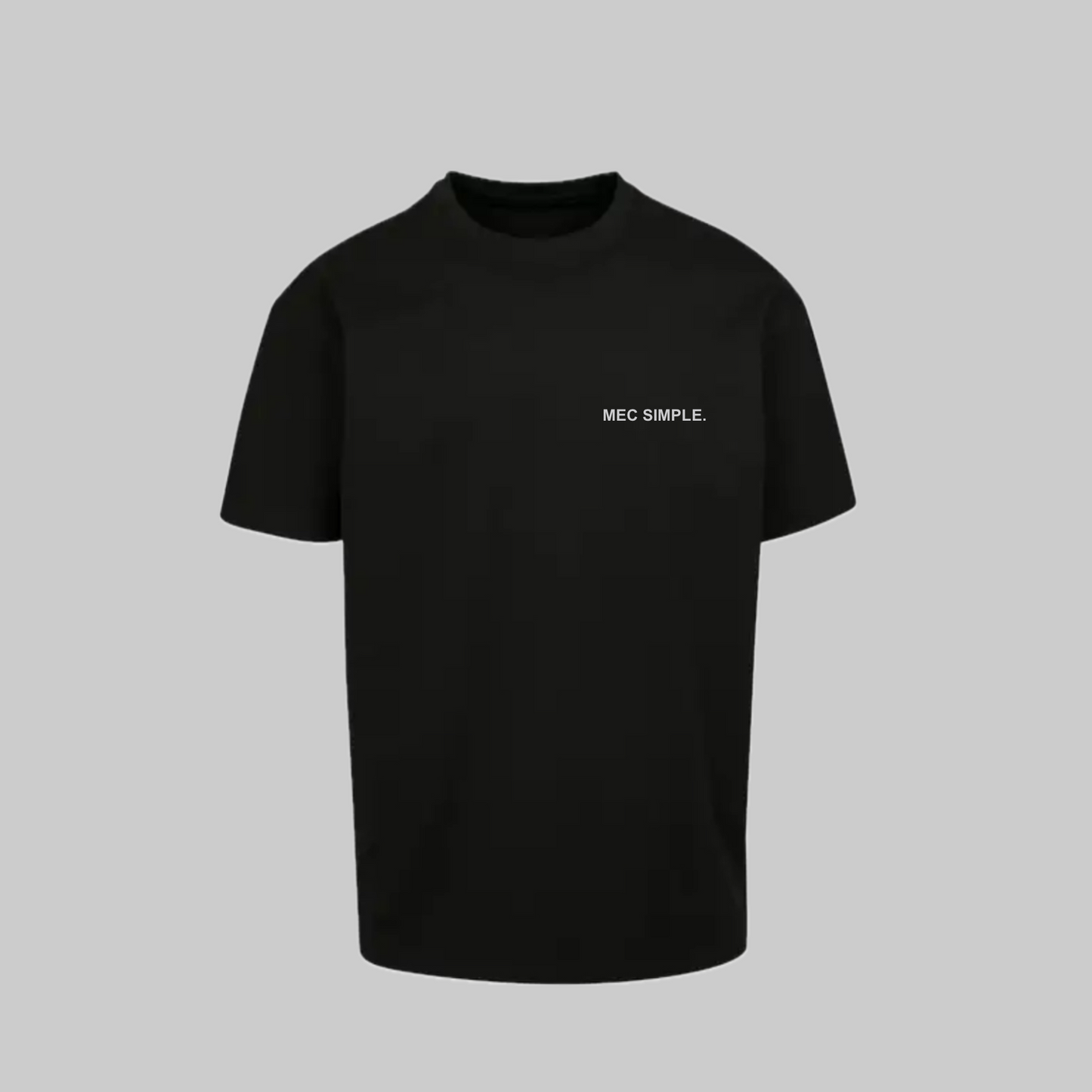 Le T-Shirt Intemporel MEC SIMPLE NOIR