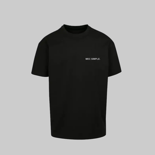Le T-Shirt Intemporel MEC SIMPLE NOIR